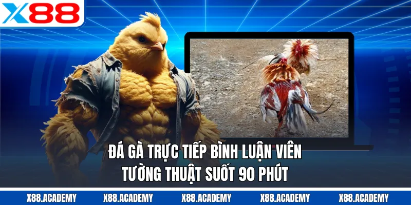 Đá Gà Trực Tiếp Bình Luận Viên - Tường Thuật Suốt 90 Phút